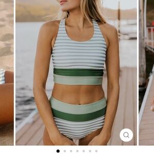 Grace Sunny bathing suit tankini new M